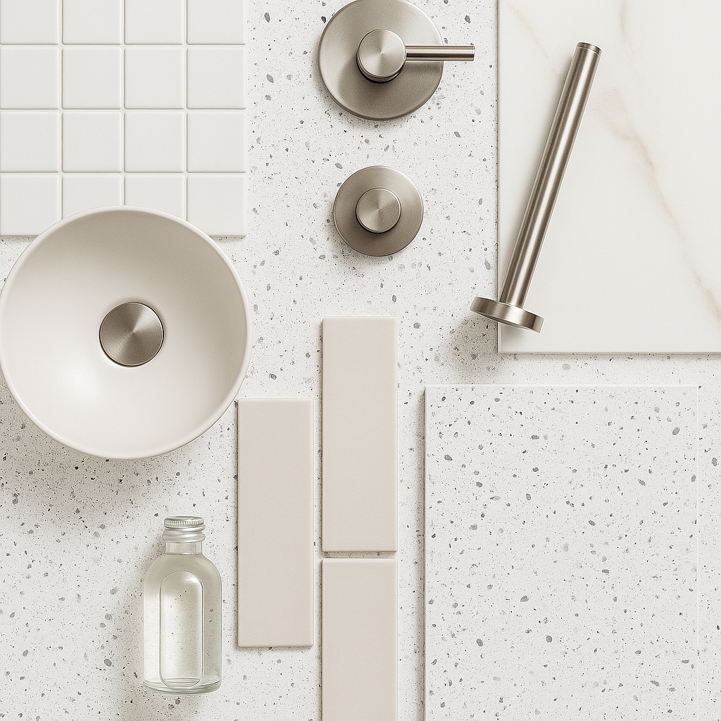 Proefstuk - White Terrazzo