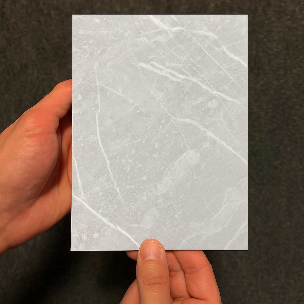 Proefstuk - Silver Gray Marble